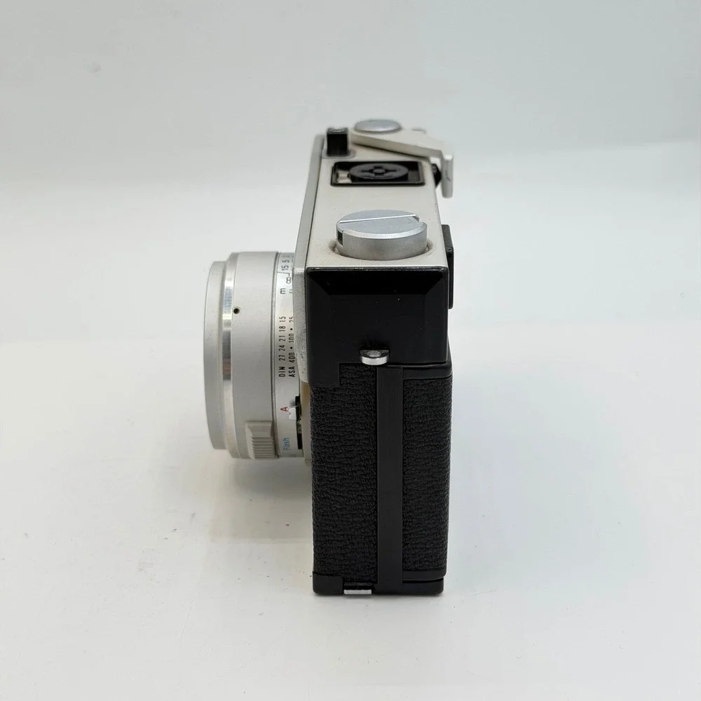 Canon Canonet 28 Rangefinder 35mm Film Camera 40mm f2.8 Lens Silver Black Japan